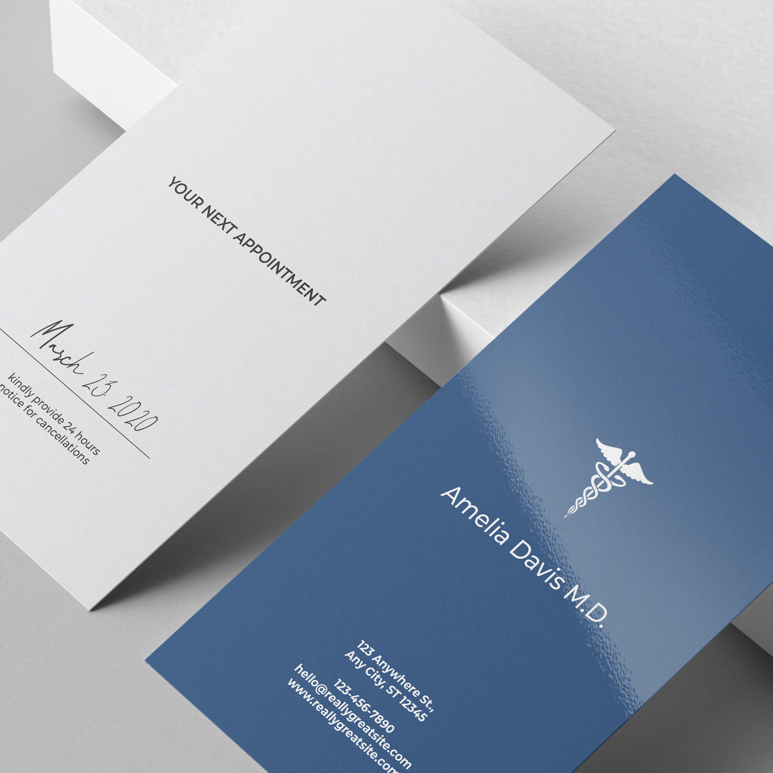 Business Cards Kraft Paper • AlexDx Design Agency