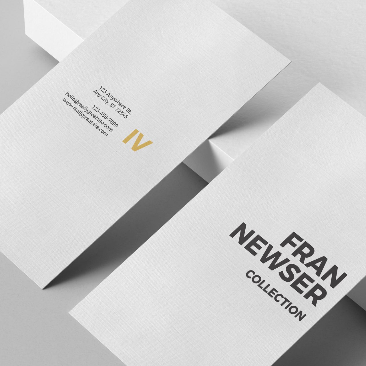 Linen Business Cards DRYPRINTS